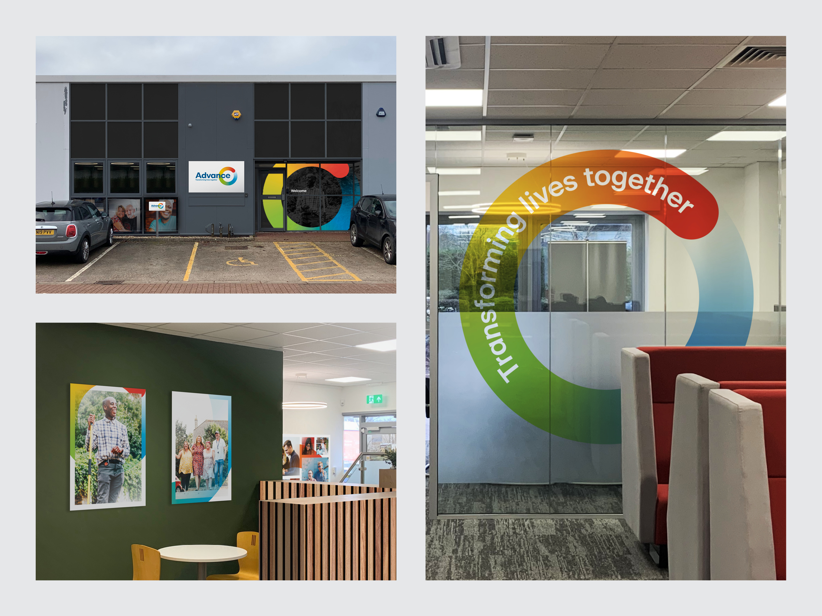 Advance Leicester Office Branding