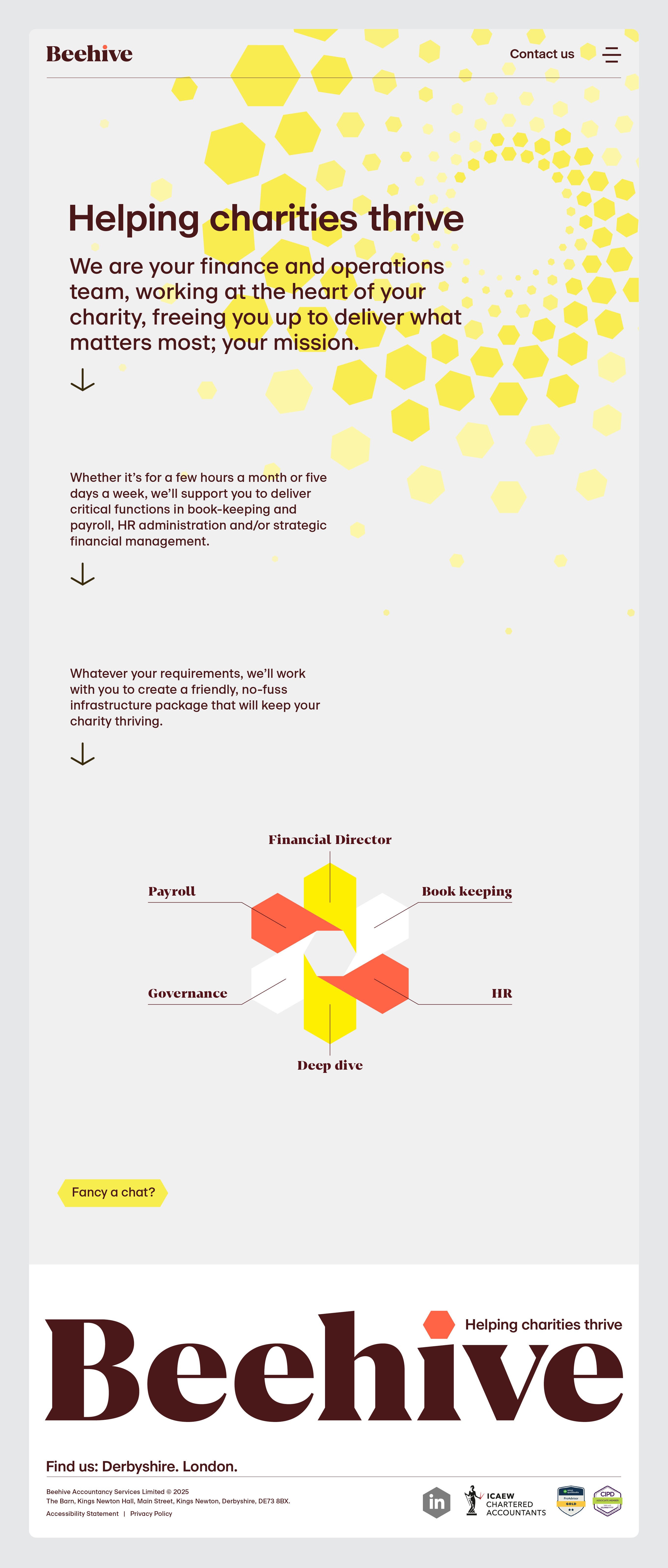 Beehive Accounts Website